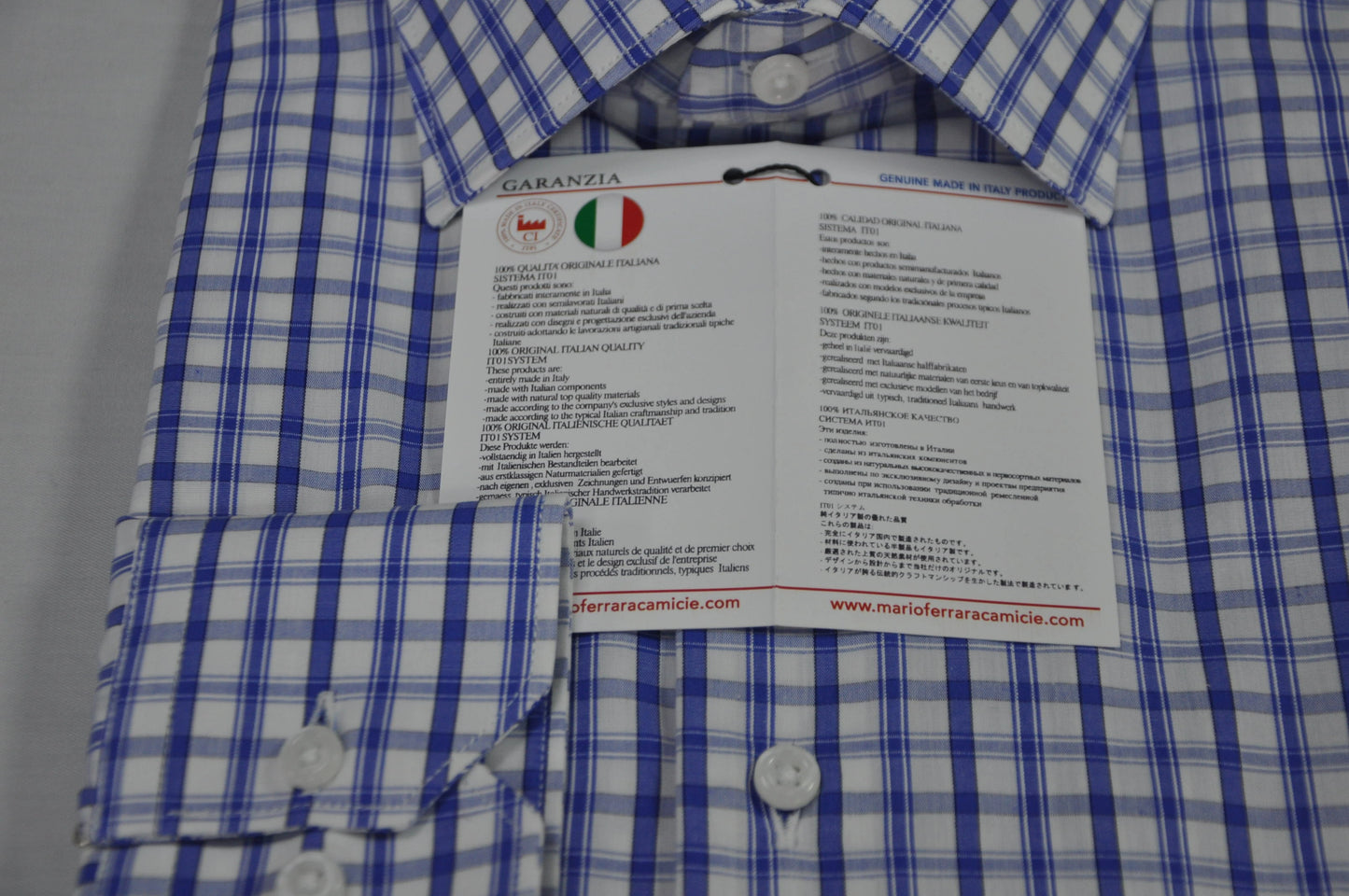 Blueed Check Shirt