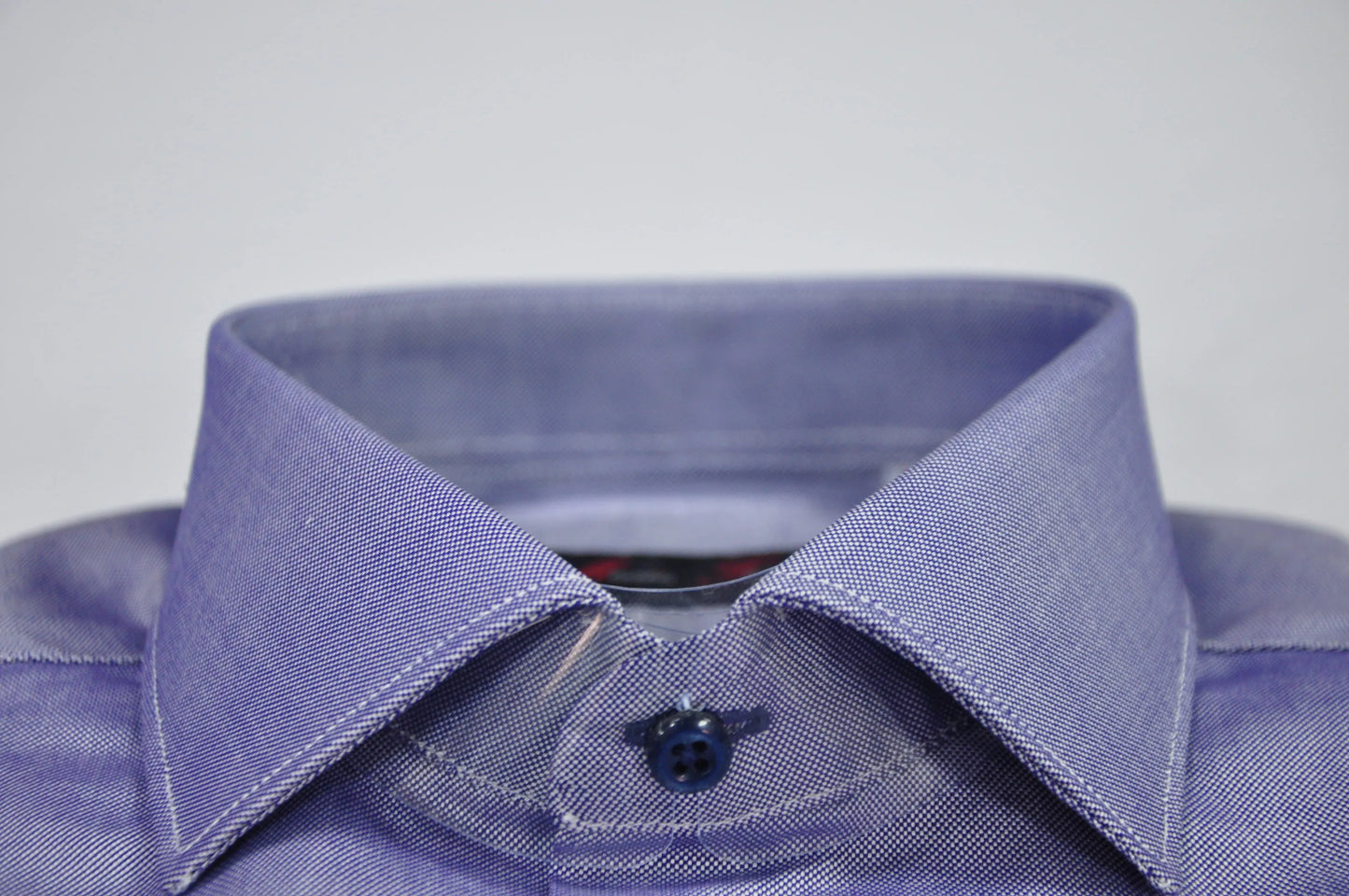 Micro Oxford dark blue shirt