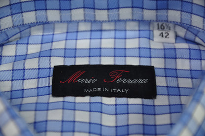 Thin check shirt
