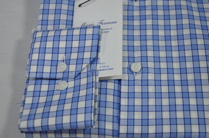 Thin check shirt