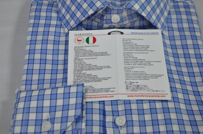 Thin check shirt