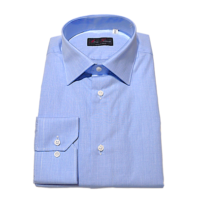 Camicia Fil a Fil Celeste – Tessuto Leggero, Stile Infallibile