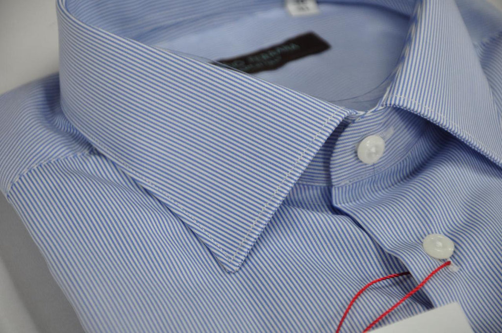 Camicia rigo azzurro