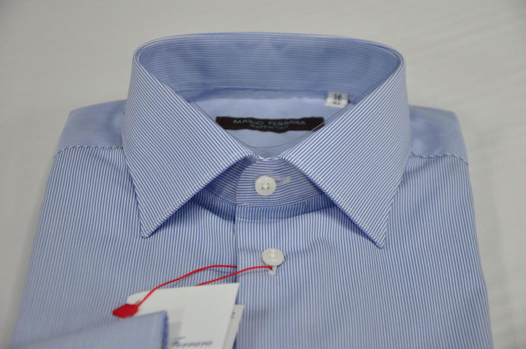 Camicia rigo azzurro